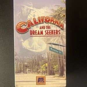 California and The Dream Seekers (VHS, 1997, 2 Tape Set) A&E Home Video Sealed